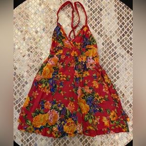 Floral Dress- Hollister - Size M